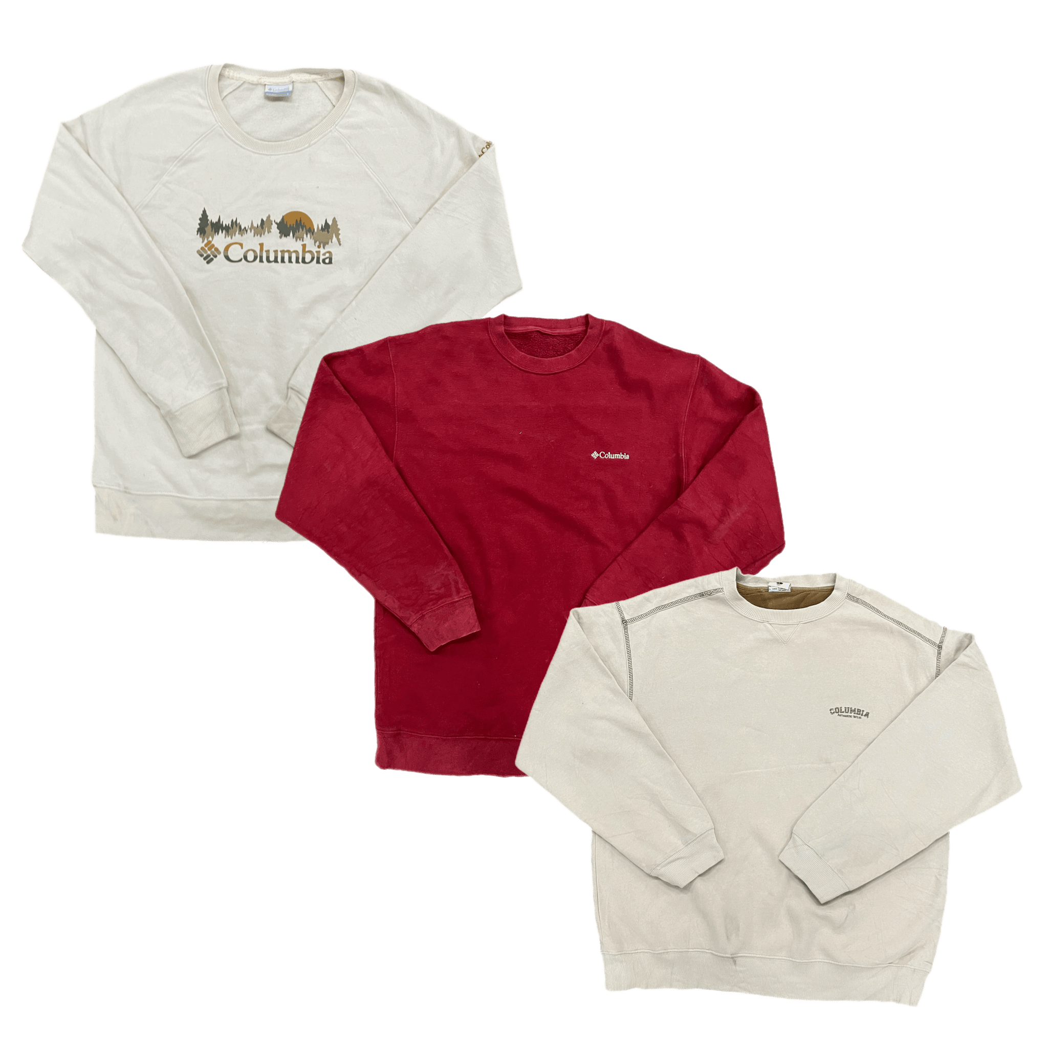 Collection of L.L BEAN/COLUMBIA/EDDIE BAUER SWEATSHIRTS HOODIES in a gallery layout